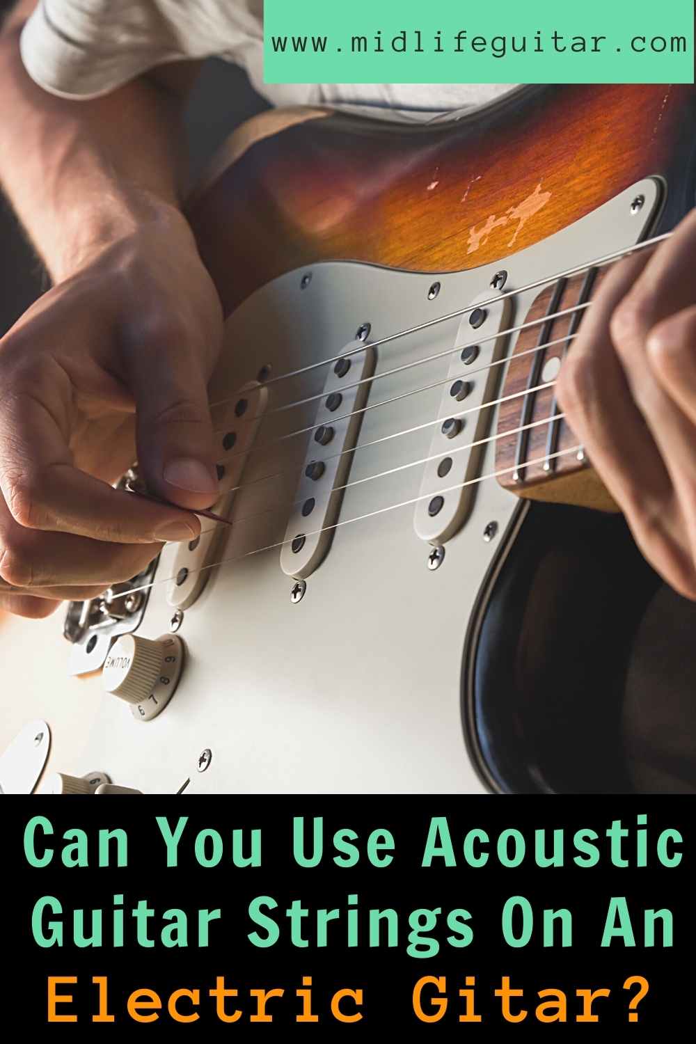 Can Acoustic Guitar Strings Be Used On An Electric Guitar – Midlife Guitar